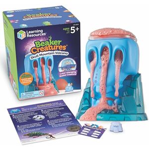Learning Resources Vulcano a Teschio Beaker Creatures, Kit scientifico STEM per Bambini, Kit di Chimica per Bambini, dai 5 Anni in avanti Learning Resources Vulcano a Teschio Beaker Creatures, Kit scientifico STEM per Bambini, Kit di Chimica per Bambini, dai 5 Anni in avanti
