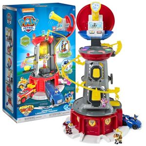 Paw Patrol , Mighty Lookout Tower con 4 Esclusive Action Figure Bonus, macchinina, luci e Suoni (Esclusiva Amazon), Giocattoli per Bambini dai 3 Anni in su Paw Patrol , Mighty Lookout Tower con 4 Esclusive Action Figure Bonus, macchinina, luci e Suoni (Esclusiva Amazon), Giocattoli per Bambini dai 3 Anni in su