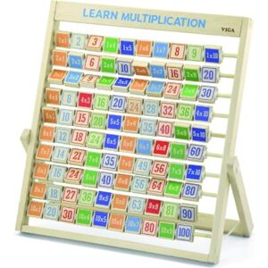 VIGA Toys Learning Multiplication, Multi Color, Multicolore VIGA Toys Learning Multiplication, Multi Color, Multicolore