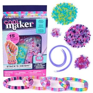 Cool Maker , Ricarica Perline per Macchina dei Braccialetti dell'Amicizia, con oltre 1300 Perline, per la Realizzazione di 10 Braccialetti, Giocattoli Artistici per Bambine, 7+ Anni Cool Maker , Ricarica Perline per Macchina dei Braccialetti dell'Amicizia, con oltre 1300 Perline, per la Realizzazione di 10 Braccialetti, Giocattoli Artistici per Bambine, 7+ Anni