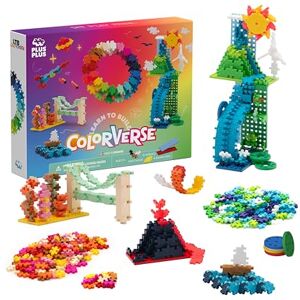 PLUS PLUS Plus-Plus geniale giocattolo da costruzione, Learn to Build Colorverse Superset, mattoncini da costruzione creativi, set da 1016 pezzi PLUS PLUS Plus-Plus geniale giocattolo da costruzione, Learn to Build Colorverse Superset, mattoncini da costruzione creativi, set da 1016 pezzi