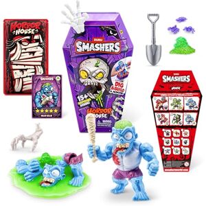 ZURU SMASHERS Smashers Horror House by ZURU, giocattolo interattivo, giocattolo da collezionare per bambini e ragazzi, Medium (30 cm), (Zombie) ZURU SMASHERS Smashers Horror House by ZURU, giocattolo interattivo, giocattolo da collezionare per bambini e ragazzi, Medium (30 cm), (Zombie)
