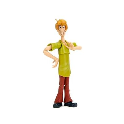 Jada Scooby Doo Wave 1 Shaggy Action Figure 1:12 Deluxe Scale Toys 6" alto, completamente articolato, confezione da collezione Jada Scooby Doo Wave 1 Shaggy Action Figure 1:12 Deluxe Scale Toys 6" alto, completamente articolato, confezione da collezione