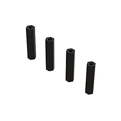 ARRMA Servo Mount Posts in Alluminio, 4, Colore: Grigio/Argento ARRMA Servo Mount Posts in Alluminio, 4, Colore: Grigio/Argento