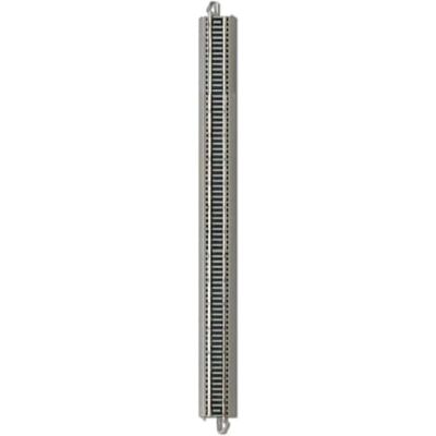 Bachmann Trains Snap-Fit E-Z TRACK 18" STRAIGHT TRACK BULK (25 pcs) NICKEL SILVER Rail With Gray Roadbed HO Scale Bachmann Trains Snap-Fit E-Z TRACK 18" STRAIGHT TRACK BULK (25 pcs) NICKEL SILVER Rail With Gray Roadbed HO Scale