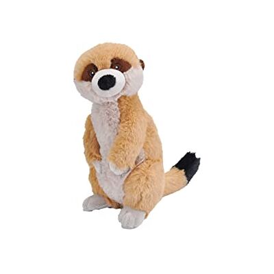 WILD REPUBLIC Ecokins Mini Suricato, Peluche, 20 cm, Regalo per bambini, Giocattolo di peluche, Realizzato con bottiglie d'acqua riciclate, Ecologico, Decorazione per la stanza dei bambini WILD REPUBLIC Ecokins Mini Suricato, Peluche, 20 cm, Regalo per bambini, Giocattolo di peluche, Realizzato con bottiglie d'acqua riciclate, Ecologico, Decorazione per la stanza dei bambini