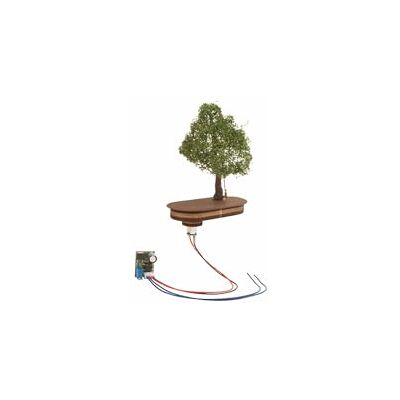 NOCH Albero Micro Motion con Altalena, per modellismo in Scala 1:120, colorato a Mano e Tecnologia Micro Motion NOCH Albero Micro Motion con Altalena, per modellismo in Scala 1:120, colorato a Mano e Tecnologia Micro Motion