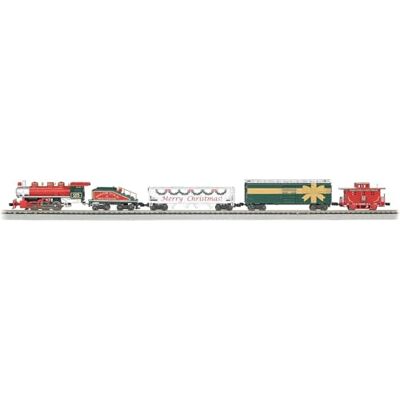 Bachmann Merry Christmas Express N Scale Electric Train Starter Set, multicolore Bachmann Merry Christmas Express N Scale Electric Train Starter Set, multicolore