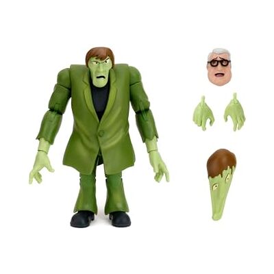 Jada Toys, Statuetta Scooby-Doo Creeper articolata 15,8 cm, più di 25 punti di articolazione, con testa e mani alternative, scatola a tema decorata con finestra trasparente, +13 anni () Jada Toys, Statuetta Scooby-Doo Creeper articolata 15,8 cm, più di 25 punti di articolazione, con testa e mani alternative, scatola a tema decorata con finestra trasparente, +13 anni ()