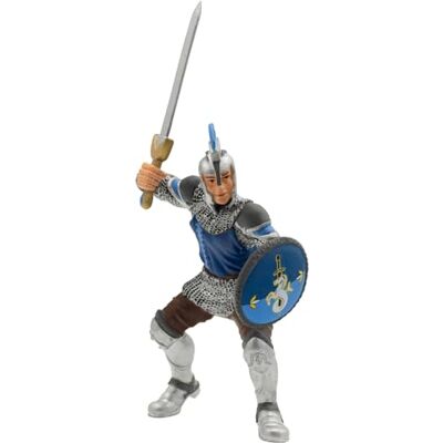 Bullyland Statuetta di spadaccino, Colore: Blu Bullyland Statuetta di spadaccino, Colore: Blu