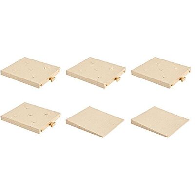 FALLER Pola Modellismo Ferroviario, Set di banchine della Stazione, 6 pz. FALLER Pola Modellismo Ferroviario, Set di banchine della Stazione, 6 pz.