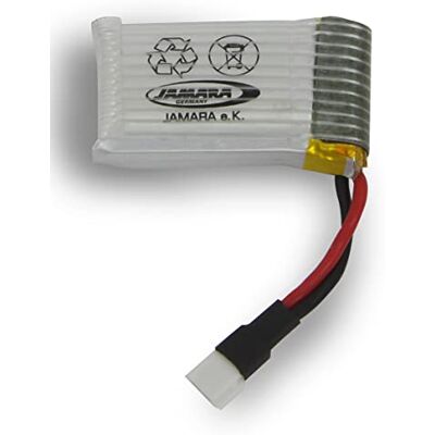 JAMARA AX8 Lipo 3,7 V 300 mAh 1,11 Wh, potente batteria ricaricabile, alto contenuto energetico con bassa autoscarica, bianco JAMARA AX8 Lipo 3,7 V 300 mAh 1,11 Wh, potente batteria ricaricabile, alto contenuto energetico con bassa autoscarica, bianco