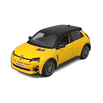 Burago B Renault 5 E-Tech Modellino di auto modellino in scala 1:24 Die-Cast originale, auto da collezione con porte mobili, a partire dai 3 anni () Burago B Renault 5 E-Tech Modellino di auto modellino in scala 1:24 Die-Cast originale, auto da collezione con porte mobili, a partire dai 3 anni ()