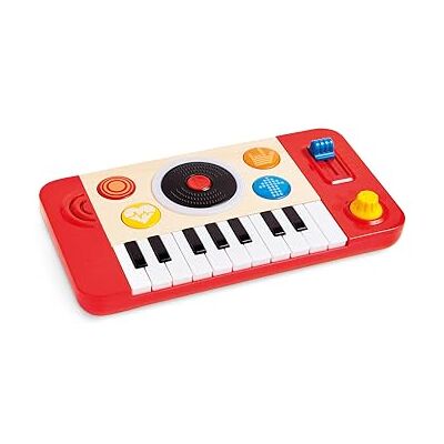 Hape Studio DJ Mix & Spin Strumento musicale per bambini: migliora le abilità musicali e la coordinazione dai 12 mesi Hape Studio DJ Mix & Spin Strumento musicale per bambini: migliora le abilità musicali e la coordinazione dai 12 mesi
