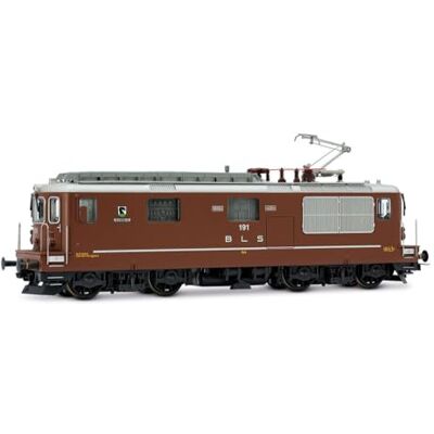 Rivarossi BLS, Re 4/4 191 'Reichenbach' Lungo con pantografo monobraccio e figurina del Pilota, EP; Locomotiva elettrica IV-V, con Ruote a Disco, con decoder DCC Sound Rivarossi BLS, Re 4/4 191 'Reichenbach' Lungo con pantografo monobraccio e figurina del Pilota, EP; Locomotiva elettrica IV-V, con Ruote a Disco, con decoder DCC Sound