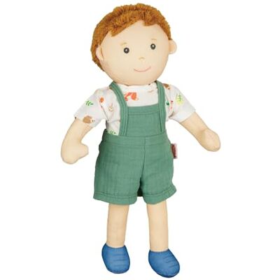 Heless Bambola di Peluche Bambino Paul con Salopette e Camicia Verde da Indossare e togliere, Alto Circa 32 cm, Morbido Bambolotto da coccolare, Giocare e Amare Heless Bambola di Peluche Bambino Paul con Salopette e Camicia Verde da Indossare e togliere, Alto Circa 32 cm, Morbido Bambolotto da coccolare, Giocare e Amare