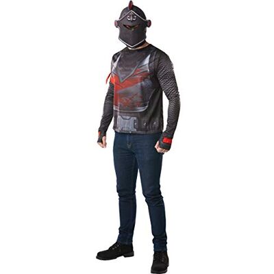 Rubie's Costume ufficiale del Cavaliere Nero di Fortnite, da gioco Multi-colour Size Medium, Chest 38-41 Inch Rubie's Costume ufficiale del Cavaliere Nero di Fortnite, da gioco Multi-colour Size Medium, Chest 38-41 Inch