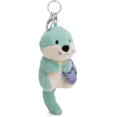 NICI Portachiavi Lontra Ophelio 12 cm con Moschettone in Peluche Morbida, Idea Regalo NICI Portachiavi Lontra Ophelio 12 cm con Moschettone in Peluche Morbida, Idea Regalo