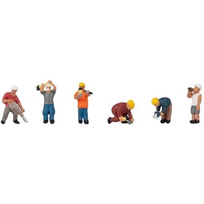 FALLER Sulla costruzione Traccia: N Figure & Ornamenti per modellini ferroviari Scala: 1:160 FALLER Sulla costruzione Traccia: N Figure & Ornamenti per modellini ferroviari Scala: 1:160