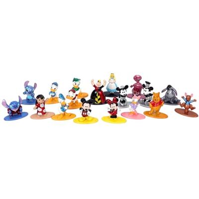 Jada Dickie Disney Gift Pack da collezione, , + 8 anni, con 18 personaggi in die cast cm 4, Multicolore Jada Dickie Disney Gift Pack da collezione, , + 8 anni, con 18 personaggi in die cast cm 4, Multicolore