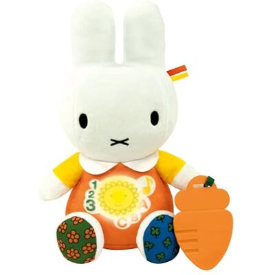 Clementoni Nijntje Pratende Knuffel Babyspeelgoed, Cijfers In Letters, Sensorisch Spel, Nederlandse, Franse In Engelse Taal, Konijntje Interactief, Educatief Speelgoed 6-36 Maanden Clementoni Nijntje Pratende Knuffel Babyspeelgoed, Cijfers In Letters, Sensorisch Spel, Nederlandse, Franse In Engelse Taal, Konijntje Interactief, Educatief Speelgoed 6-36 Maanden