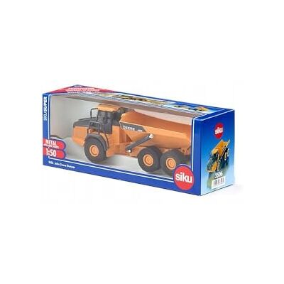Siku , Dumper John Deere, Autocarro con cassone ribaltabile, 1:50, Metallo,Plastica, Arancione Siku , Dumper John Deere, Autocarro con cassone ribaltabile, 1:50, Metallo,Plastica, Arancione