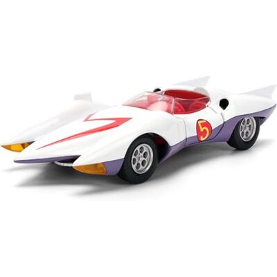 Jada Toys Speed Racer Mach 5 (1:32) – leggendario veicolo anime come modello di auto in metallo con porte apribili e dettagli interni, auto da collezione per fan e bambini dagli 8 anni in su Jada Toys Speed Racer Mach 5 (1:32) – leggendario veicolo anime come modello di auto in metallo con porte apribili e dettagli interni, auto da collezione per fan e bambini dagli 8 anni in su