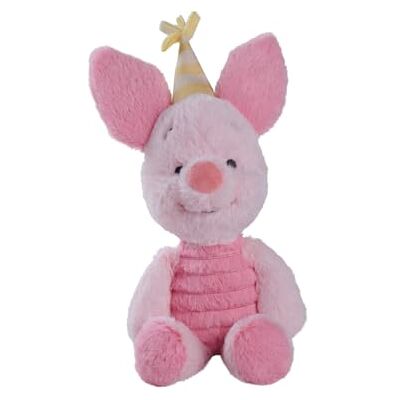 Simba Disney Winnie The Pooh Anniversary, maialino, 23 cm, peluche morbido, idea regalo per bambini e fan a partire da 0 mesi Simba Disney Winnie The Pooh Anniversary, maialino, 23 cm, peluche morbido, idea regalo per bambini e fan a partire da 0 mesi