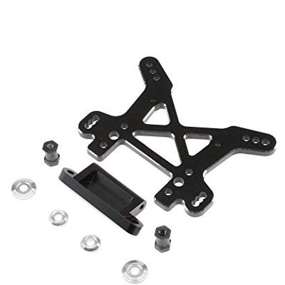 LOSI Shock Tower, Anteriore, Nero, Aluminum: Dbxl, Mtxl LOSI Shock Tower, Anteriore, Nero, Aluminum: Dbxl, Mtxl