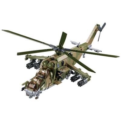 Sluban -Mi-24S Cannoniera 3-in-1, 1/35, Colore Standard, Sluban -Mi-24S Cannoniera 3-in-1, 1/35, Colore Standard,