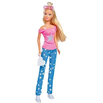 Simba Steffi Love Jeans Fashion, Incluso Un Modello a Sorpresa, 3 Anni, Simba Steffi Love Jeans Fashion, Incluso Un Modello a Sorpresa, 3 Anni,