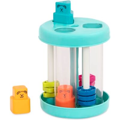 Battat Sorteggiatore di forme e suoni Selezionatore di forme Giocattolo di selezione colorato Giocattolo educativo e di sviluppo per bambini e ragazzi 18 mesi + Battat Sorteggiatore di forme e suoni Selezionatore di forme Giocattolo di selezione colorato Giocattolo educativo e di sviluppo per bambini e ragazzi 18 mesi +