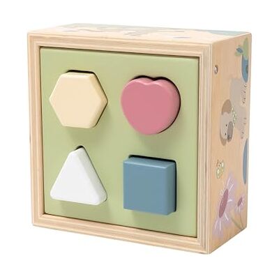 Sterntaler - Holzspielzeug hergestellt aus FSC 100%-zertifiziertem Holz, langlebig und umweltfreundlich. Motivo Animale Scatola in Legno, Multicolore, Bunt, Sterntaler - Holzspielzeug hergestellt aus FSC 100%-zertifiziertem Holz, langlebig und umweltfreundlich. Motivo Animale Scatola in Legno, Multicolore, Bunt,