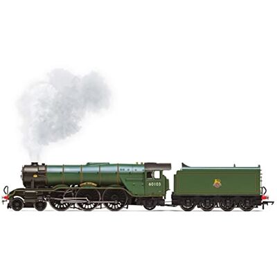 Hornby BR, Classe A3, 'Flying Scotsman' con generatore di Vapore, pedana pressofusa e focolare tremolante, Epoca 4. Locomotive Hornby BR, Classe A3, 'Flying Scotsman' con generatore di Vapore, pedana pressofusa e focolare tremolante, Epoca 4. Locomotive