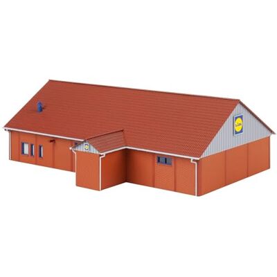 FALLER Kit Modello Lidl-Markt, Varie FALLER Kit Modello Lidl-Markt, Varie