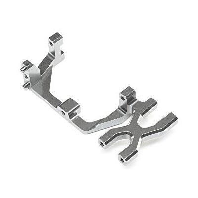 LOSI - Aluminum Steering Servo Mount Baja Super Rock Rey Accessori per Kit di Montaggio, Colore Grigio/Argento, LOSI - Aluminum Steering Servo Mount Baja Super Rock Rey Accessori per Kit di Montaggio, Colore Grigio/Argento,