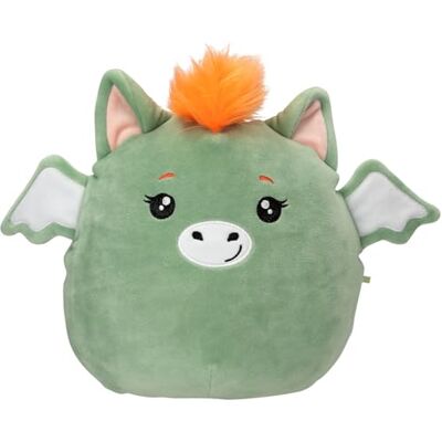 Depesche Ylvi Swoppies Drago di Peluche Verde Scuro, con Effetto Luminoso e Piccole Ali, Alto Circa 20 cm. Depesche Ylvi Swoppies Drago di Peluche Verde Scuro, con Effetto Luminoso e Piccole Ali, Alto Circa 20 cm.