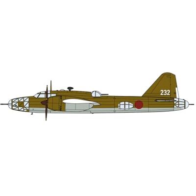 Hasegawa 602470 1/72 Mitsubishi Ki67 Type 4 Peggy, Multicolore Hasegawa 602470 1/72 Mitsubishi Ki67 Type 4 Peggy, Multicolore