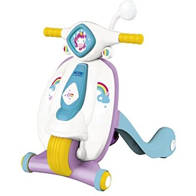 Clementoni My Unicorn First Step Scooter-Gioco Prima Infanzia 9 Mesi (Italiano, Inglese, Francese, Tedesco, Spagnolo, Olandese E Polacco), Made in Italy, , Esclusivo Amazon Clementoni My Unicorn First Step Scooter-Gioco Prima Infanzia 9 Mesi (Italiano, Inglese, Francese, Tedesco, Spagnolo, Olandese E Polacco), Made in Italy, , Esclusivo Amazon