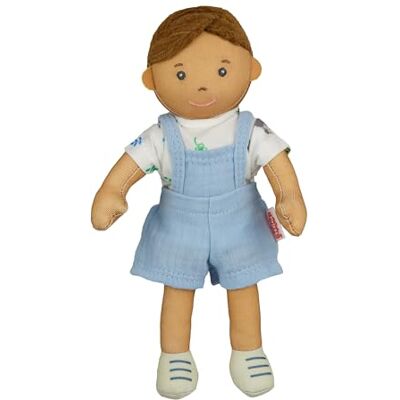 Heless -Bambola Ben con Salopette Blu e Camicia da Indossare e togliere, Alta Circa 22 cm, Bambola Morbida da coccolare, Giocare e Amare, Colore Beige, Pink, Universal, Heless -Bambola Ben con Salopette Blu e Camicia da Indossare e togliere, Alta Circa 22 cm, Bambola Morbida da coccolare, Giocare e Amare, Colore Beige, Pink, Universal,