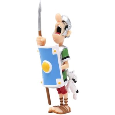 Plastoy Astérix Figura Romain morso da Idéfix PVC 7 cm Plastoy Astérix Figura Romain morso da Idéfix PVC 7 cm