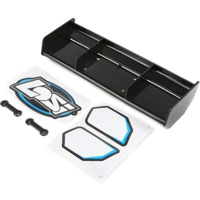 LOSI Wing, Black: DBXL-E/DBXL 2.0 LOSI Wing, Black: DBXL-E/DBXL 2.0