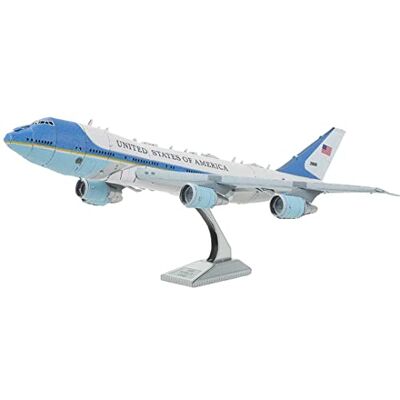 Metal Earth Air Force One 3D Metal Model Kit Fascinations Metal Earth Air Force One 3D Metal Model Kit Fascinations