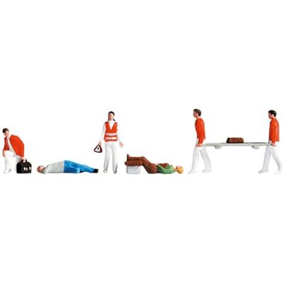 NOCH Paramedici, 6 Personaggi con Accessori Ho NOCH Paramedici, 6 Personaggi con Accessori Ho