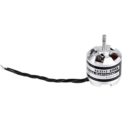 Dilwe Brushless Aereo RC, EMAX XA2212 820KV/980KV/1400KV 2-3S Motore per Quadcopter RC Aereo Multi-rotore(820KV) Dilwe Brushless Aereo RC, EMAX XA2212 820KV/980KV/1400KV 2-3S Motore per Quadcopter RC Aereo Multi-rotore(820KV)