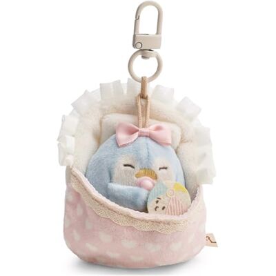 NICI Set Peluche Pinguino Waddle 7 cm con Palla e Lettino con Moschettone in Scatola Regalo 8,5x6,5x10 cm mymochi Lifestyle, Kawaii da Collezione NICI Set Peluche Pinguino Waddle 7 cm con Palla e Lettino con Moschettone in Scatola Regalo 8,5x6,5x10 cm mymochi Lifestyle, Kawaii da Collezione