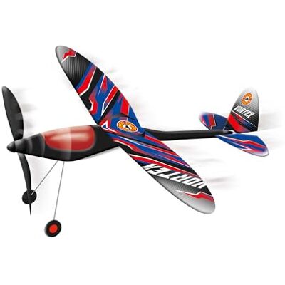GÜNTHER FLUGSPIELE Aereo ad Alte Prestazioni Vortex, Circa 49 x 50 cm, Motore in Gomma Incluso, Raggio di Volo Fino a 100 m, per Bambini dagli 8 Anni in su GÜNTHER FLUGSPIELE Aereo ad Alte Prestazioni Vortex, Circa 49 x 50 cm, Motore in Gomma Incluso, Raggio di Volo Fino a 100 m, per Bambini dagli 8 Anni in su