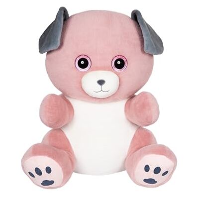 Gipsy TOYS – PELUCHE CANE SPOT CUTYDOOS – 80 CM – ROSA POLVERE E GRIGIO Gipsy TOYS – PELUCHE CANE SPOT CUTYDOOS – 80 CM – ROSA POLVERE E GRIGIO