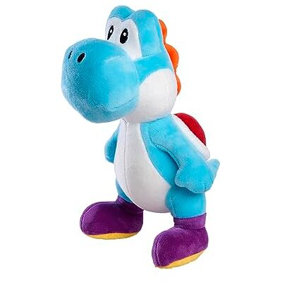 Simba Toys Super Mario Yoshi peluche blu ca 20 cm, morbido peluche in colori allegri, per giocare e amare, adatto fin dai primi mesi di vita, ottimo regalo per bambini e fan Simba Toys Super Mario Yoshi peluche blu ca 20 cm, morbido peluche in colori allegri, per giocare e amare, adatto fin dai primi mesi di vita, ottimo regalo per bambini e fan