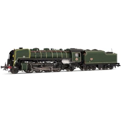 ARNOLD SNCF, 141R 460 con Ruote Miste a Raggi e boxpok e Tender per Carbone rivettato, livrea Verde, Locomotiva a Vapore epIII ARNOLD SNCF, 141R 460 con Ruote Miste a Raggi e boxpok e Tender per Carbone rivettato, livrea Verde, Locomotiva a Vapore epIII